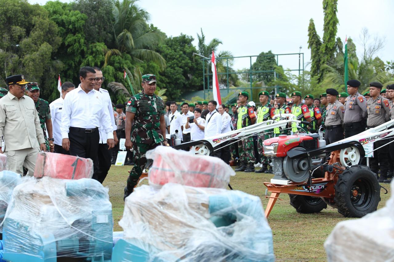 Mentan Ajak Petani Kalteng Percepat Optimasi dan Pompanisasi