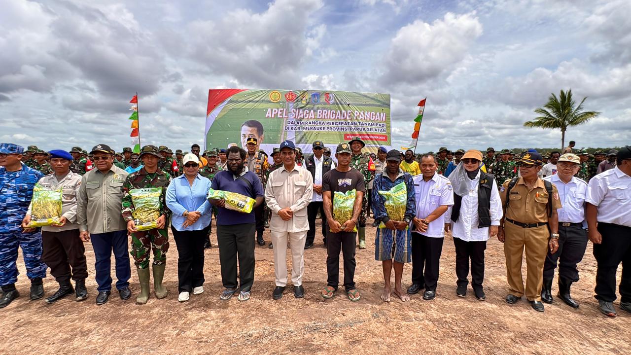 Mentan Ajak Gotong Royong Swasembada Pangan untuk Kesejahteraan Masyarakat Adat