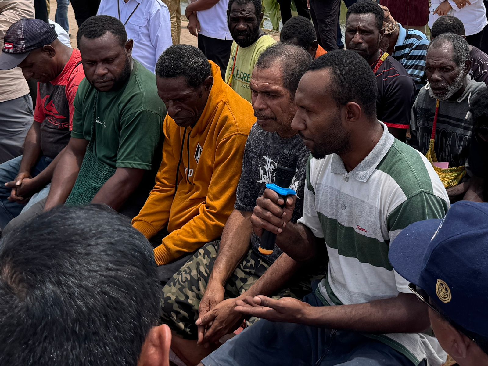 Petani Muda Asli Papua Bahagia Mentan Respon Cepat Olah lahan di Merauke