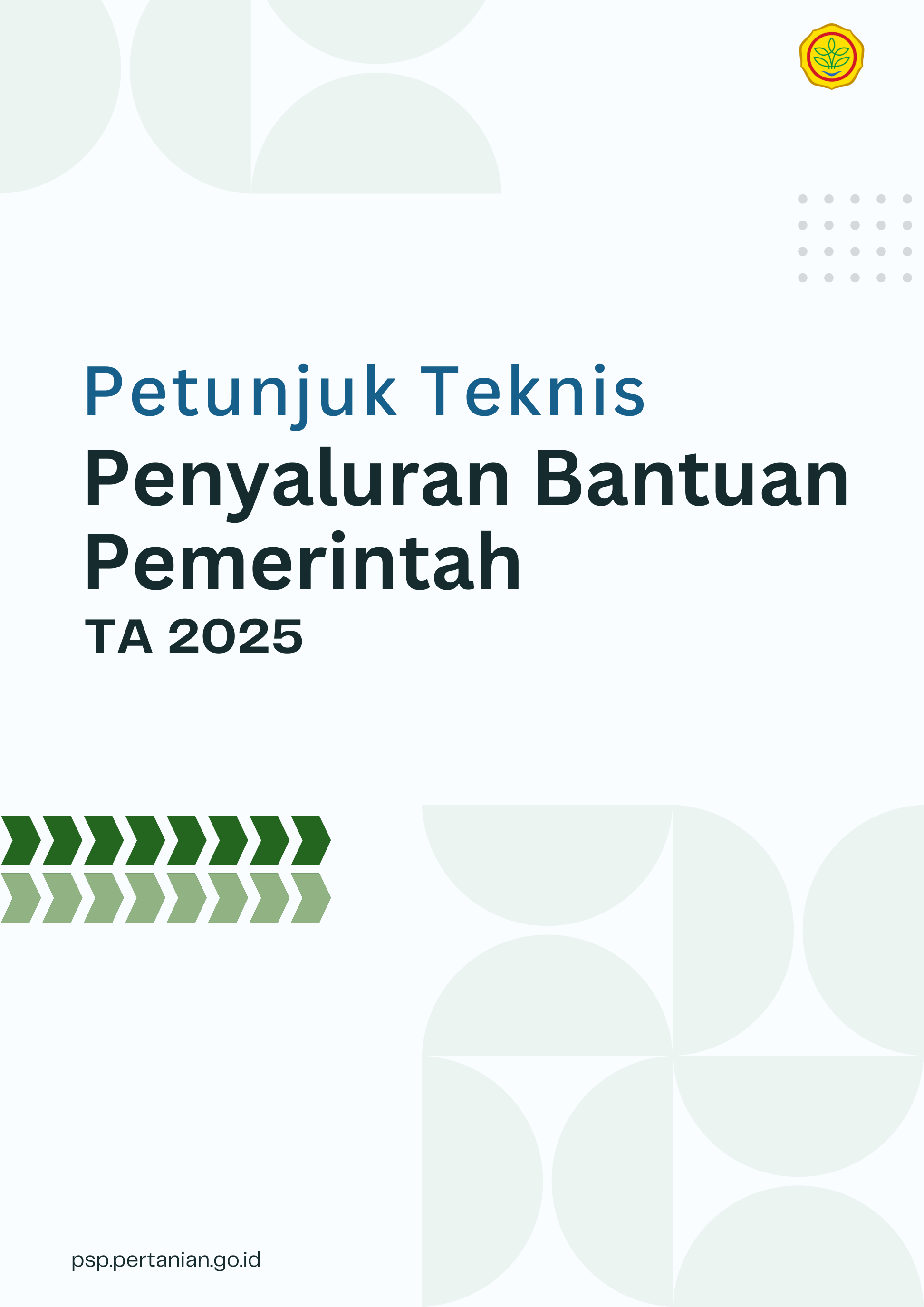 Petunjuk Teknis Penyaluran Bantuan Pemerintah TA 2025