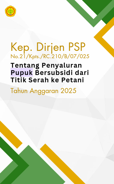 PETUNJUK TEKNIS TENTANG PENYALURAN PUPUK SUBSIDI DARI TITIK SERAH KE PETANI