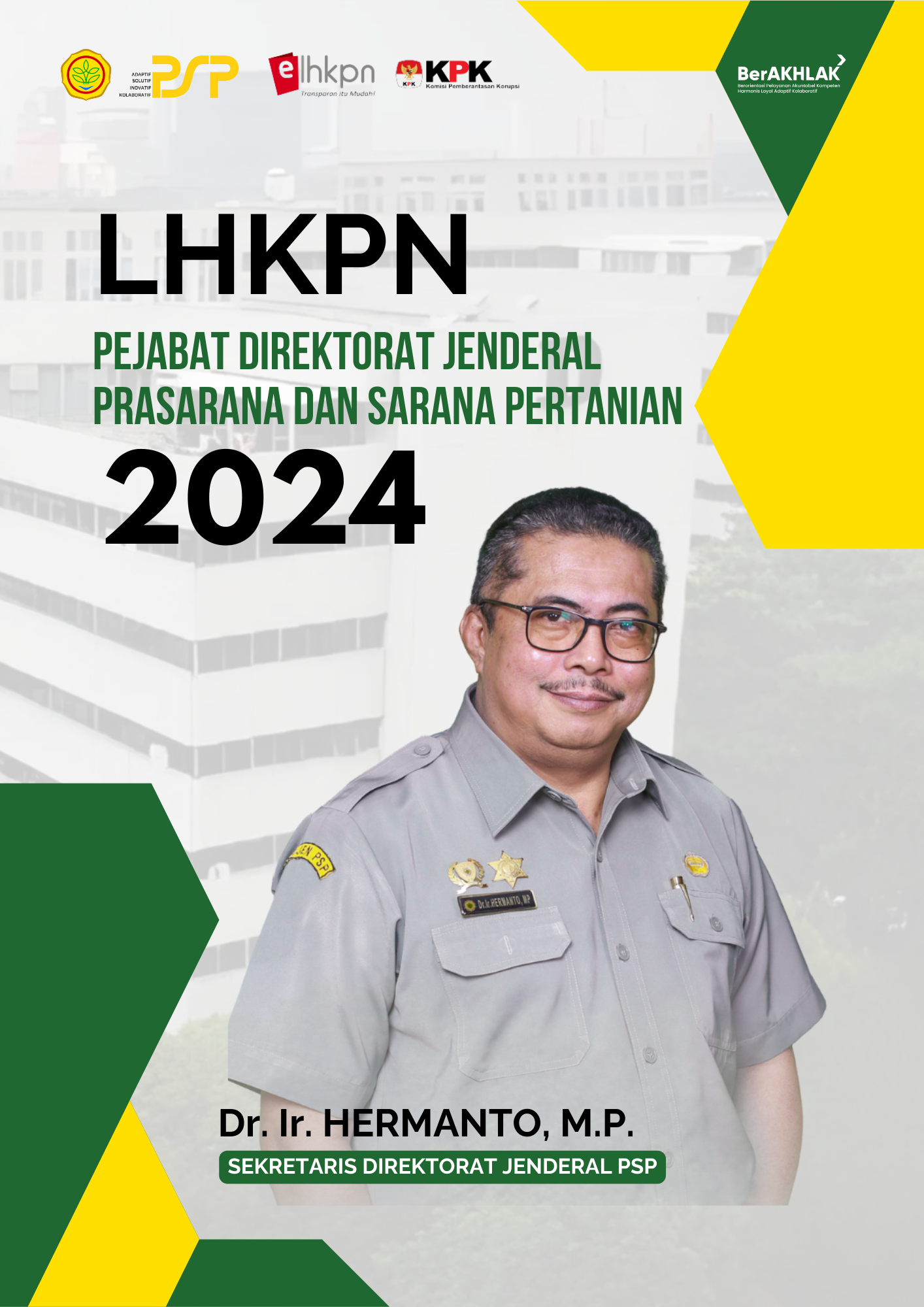 LHKPN 2024 Sesditjen PSP (Dr. Ir. Hermanto, M.P.)