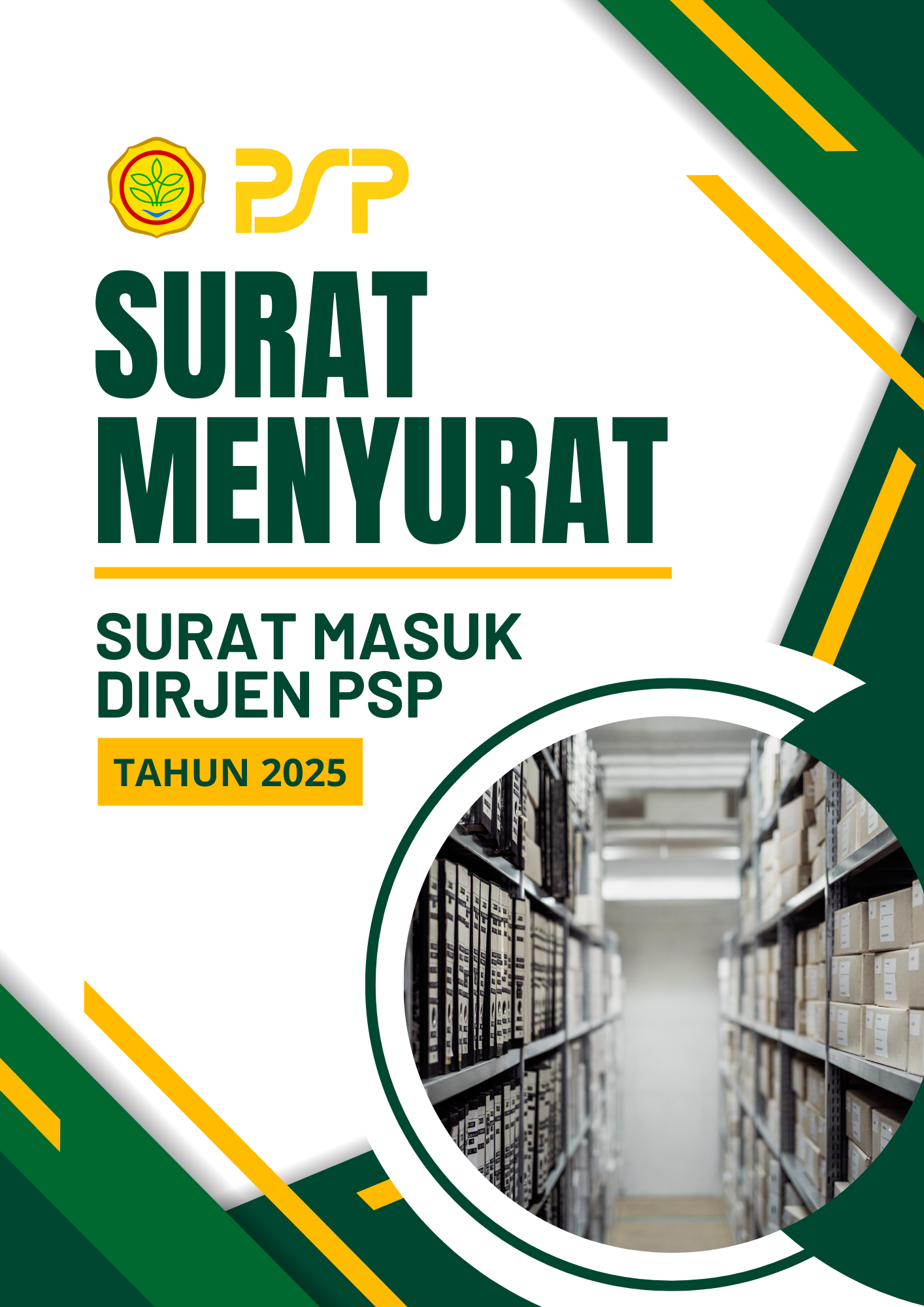 Surat Masuk Dirjen PSP Tahun 2025