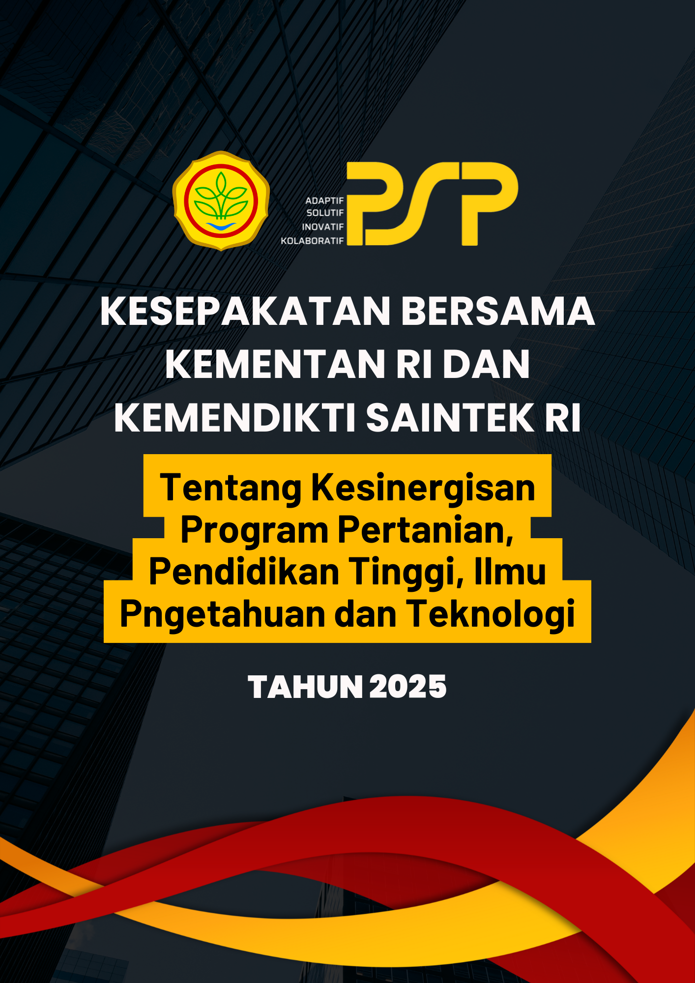 Kesepakatan Bersama Kementan RI dan Kemendikti Saintek RI Tahun 2025
