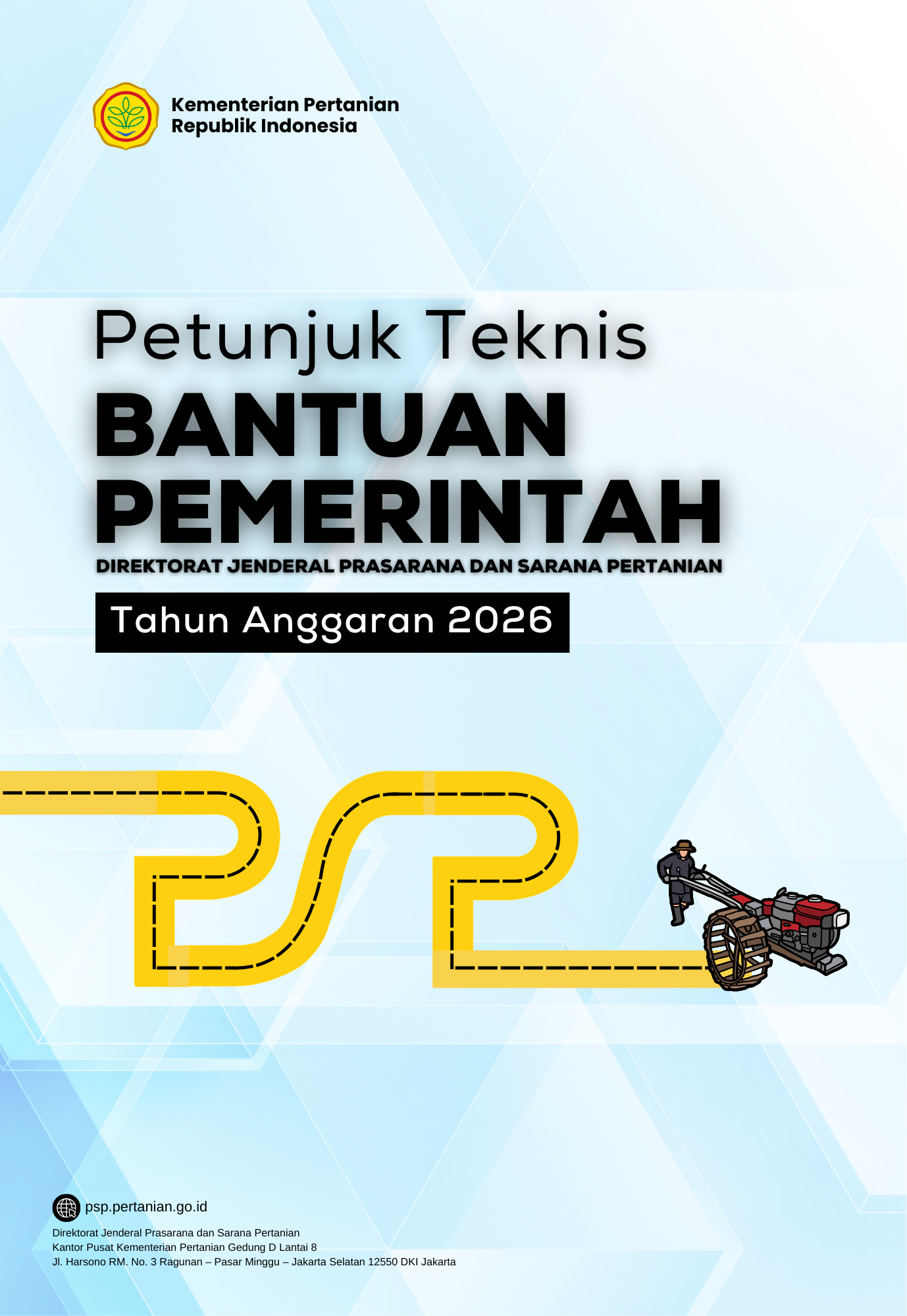 Petunjuk Teknis Bantuan Pemerintah Tahun Anggaran 2026 Ditjen PSP