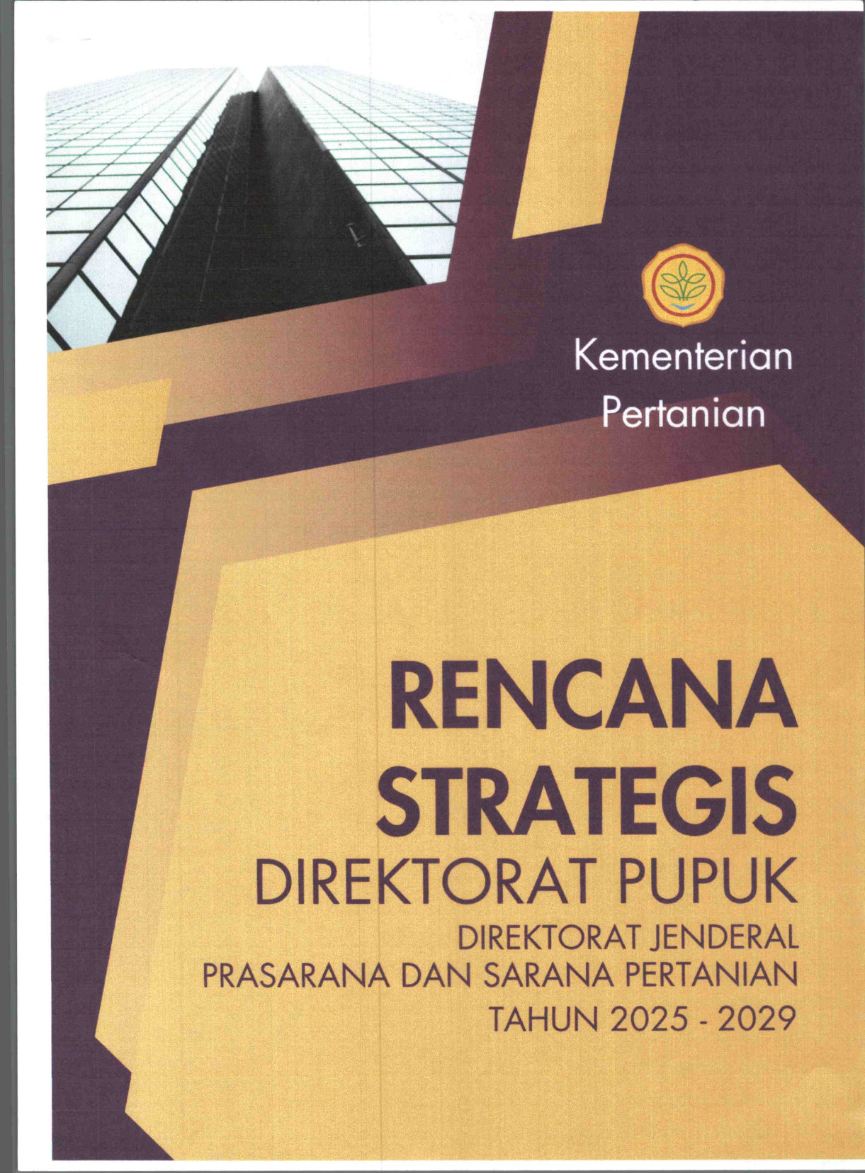 Rencana Strategis (RENSTRA) Direktorat Pupuk DITJEN PSP 2025-2029