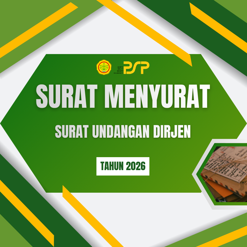 Surat Undangan Dirjen PSP Tahun 2026
