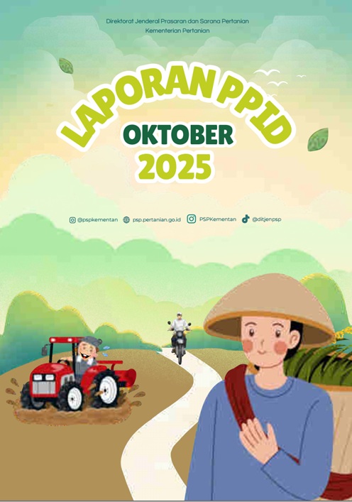 Laporan PPID Oktober 2025 Direktorat Jenderal Prasarana dan Sarana Pertanian