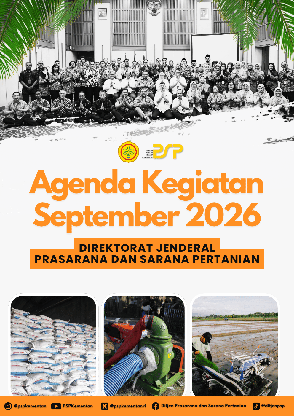 Agenda Kegiatan Ditjen PSP Bulan September 2026