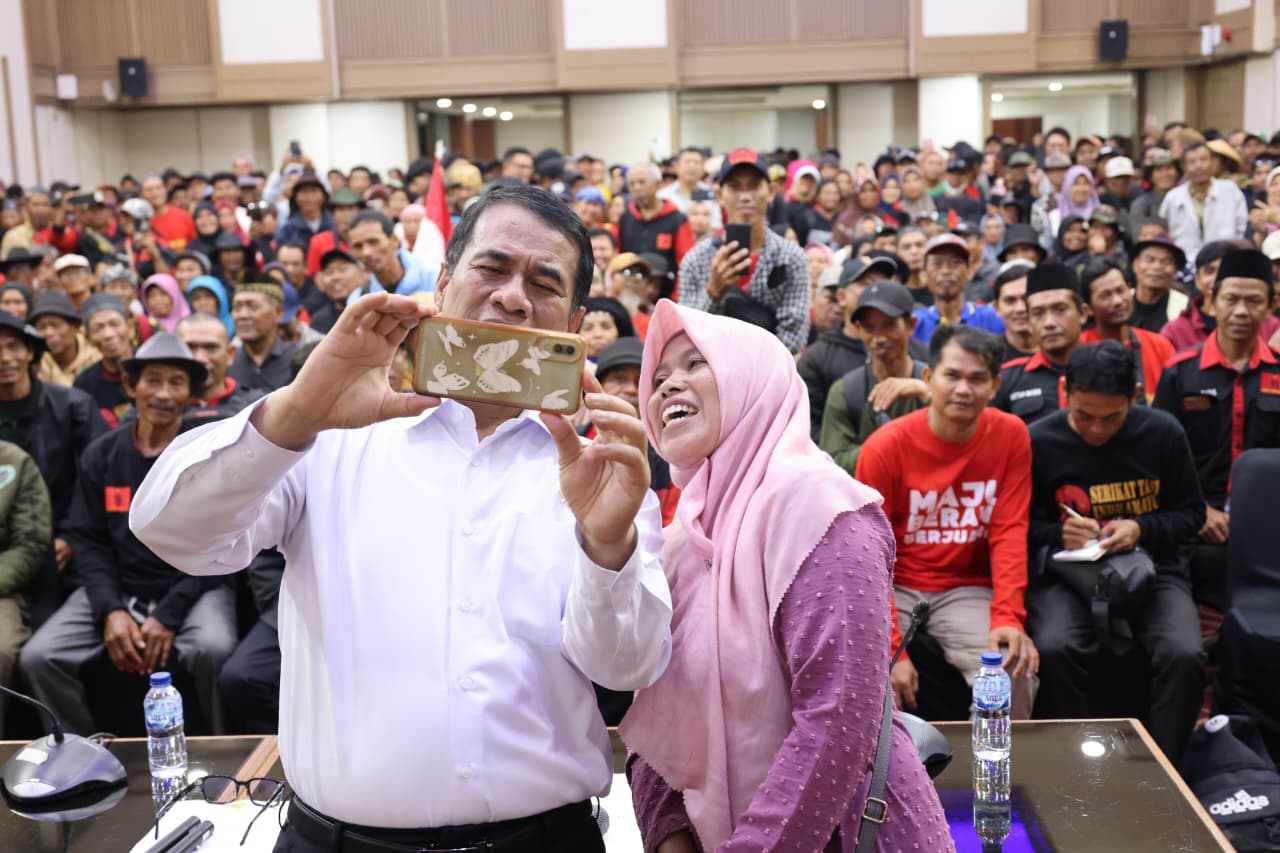 Petani Puas Mentan Amran Dengar dan Selesaikan Masalah Lapangan