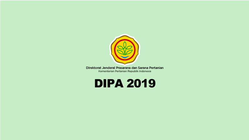 Daftar Isian Pelaksanaan Anggrana (SP-DIPA) TA 2019