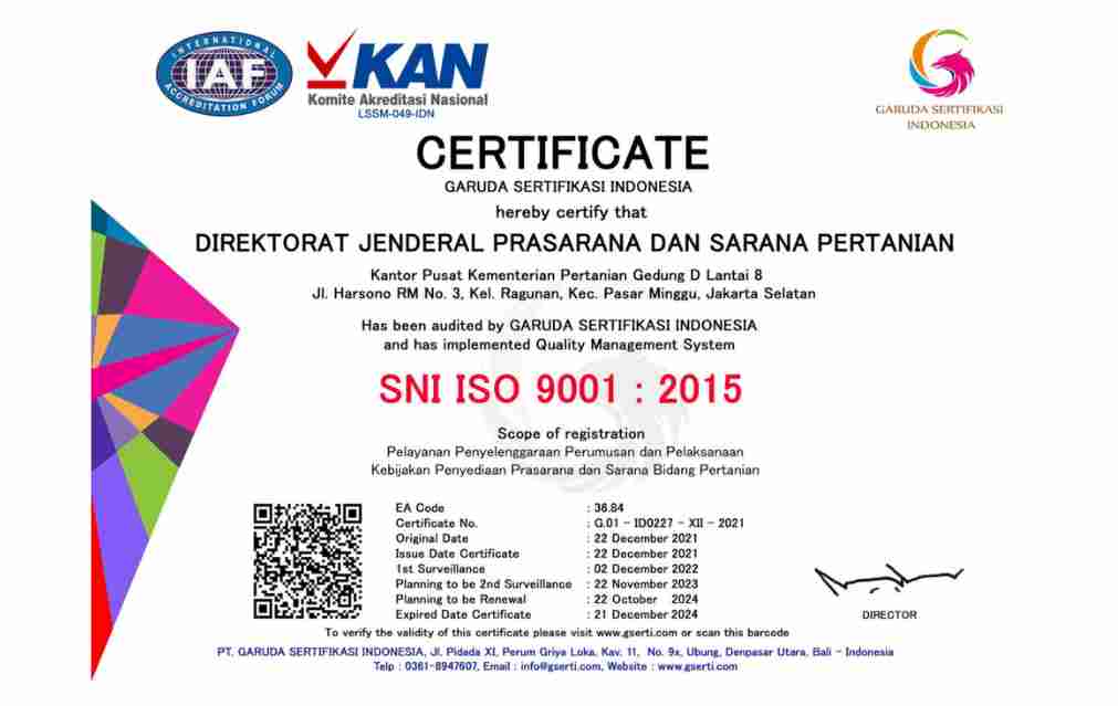 SNI ISO 9001 : 2015