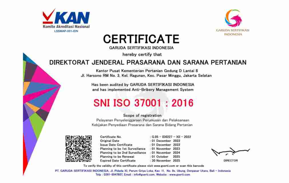 SNI ISO 37001 : 2016