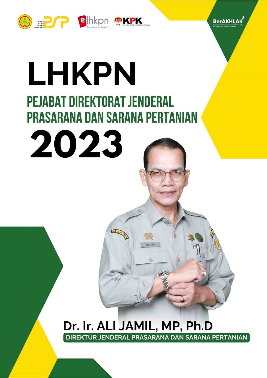 LHKPN 2023 - Dr. Ir. Ali Jamil, MP., Ph.D (Direktur Jenderal PSP)