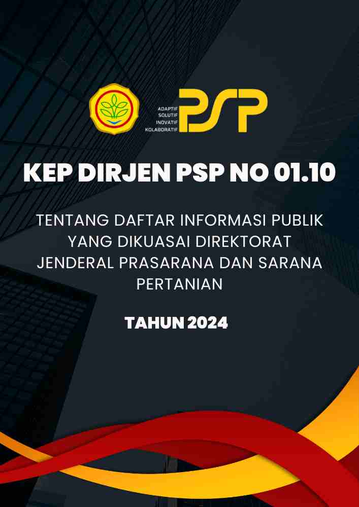 Keputusan Direktur Jenderal PSP No.01.10