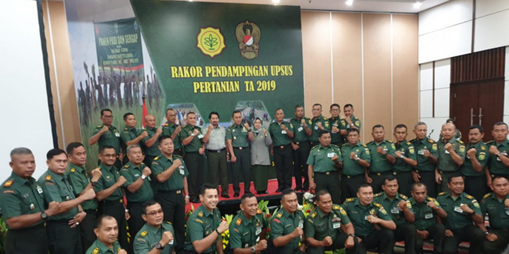 Partisipasi Ditjen PSP pada Rakor Pendampingan Upsus Oleh TNI TA. 2019